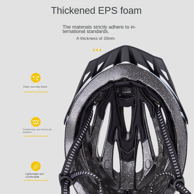 Bicycle Helmet Integrated Cycling Helmet Road Bike Mountain Bike Adult Ultra-light Bicycle Helmet