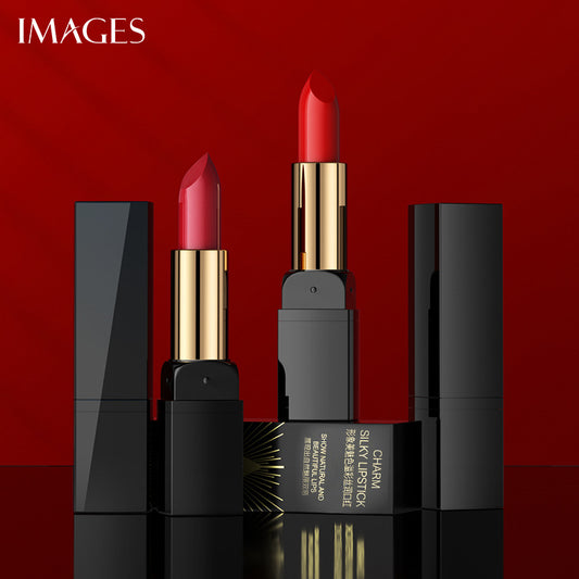 Image Beauty Color Overflowing Silky Lipstick Non-Fading Non-Stick Cup Gentle Lip Gloss Beauty Personal Care